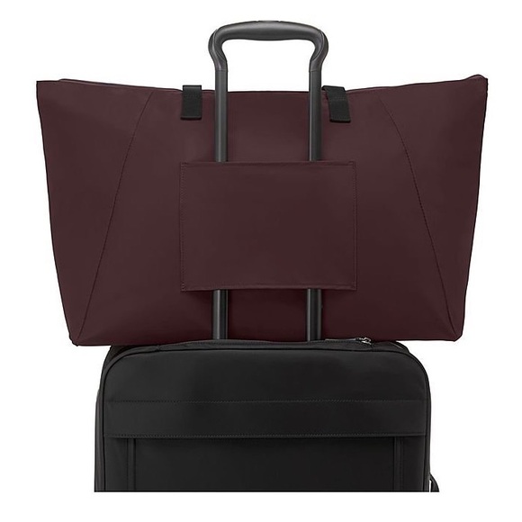 TUMI - Voyageur Just In Case Tote - Deep Plum - Picture 3 of 11
